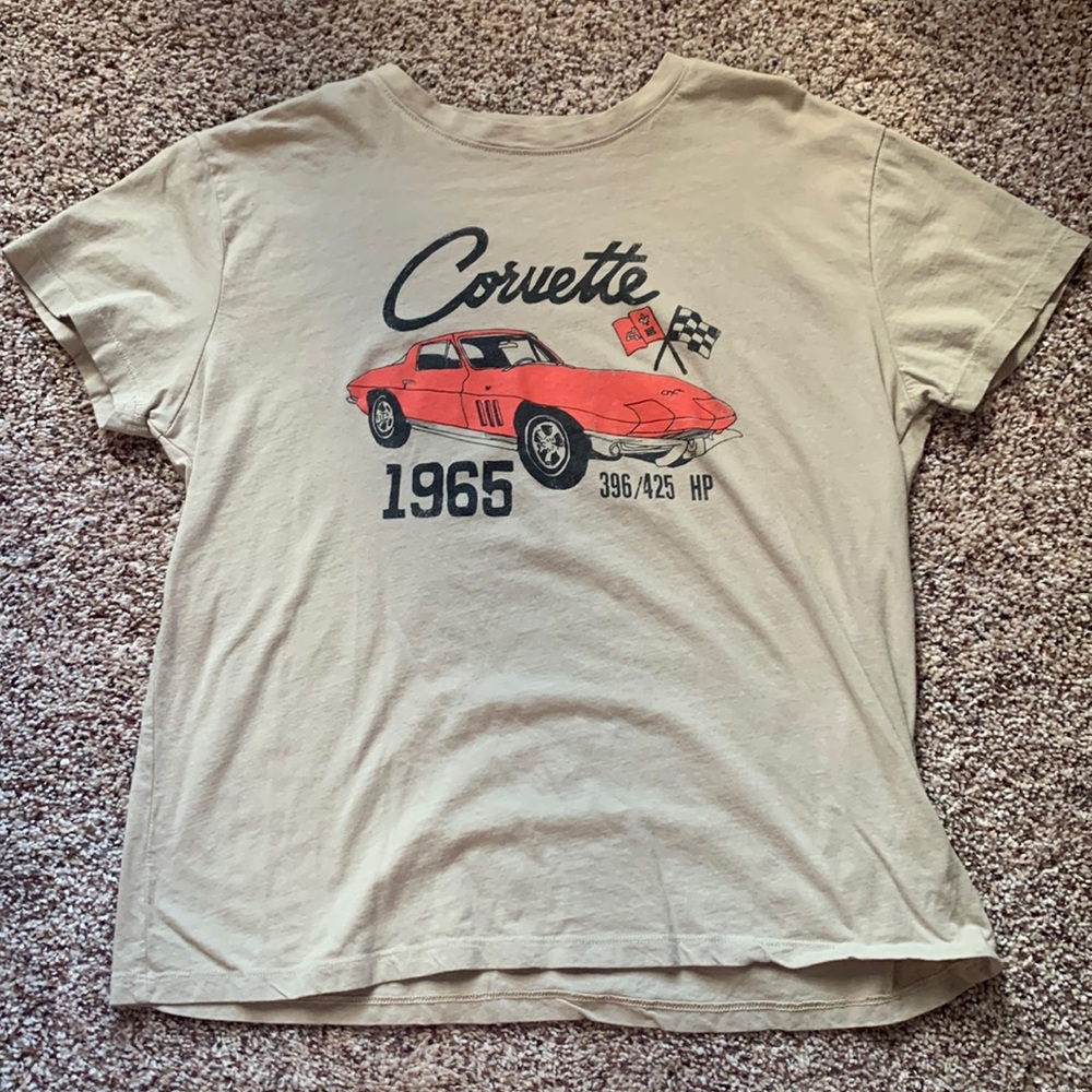 corvette graphic tee